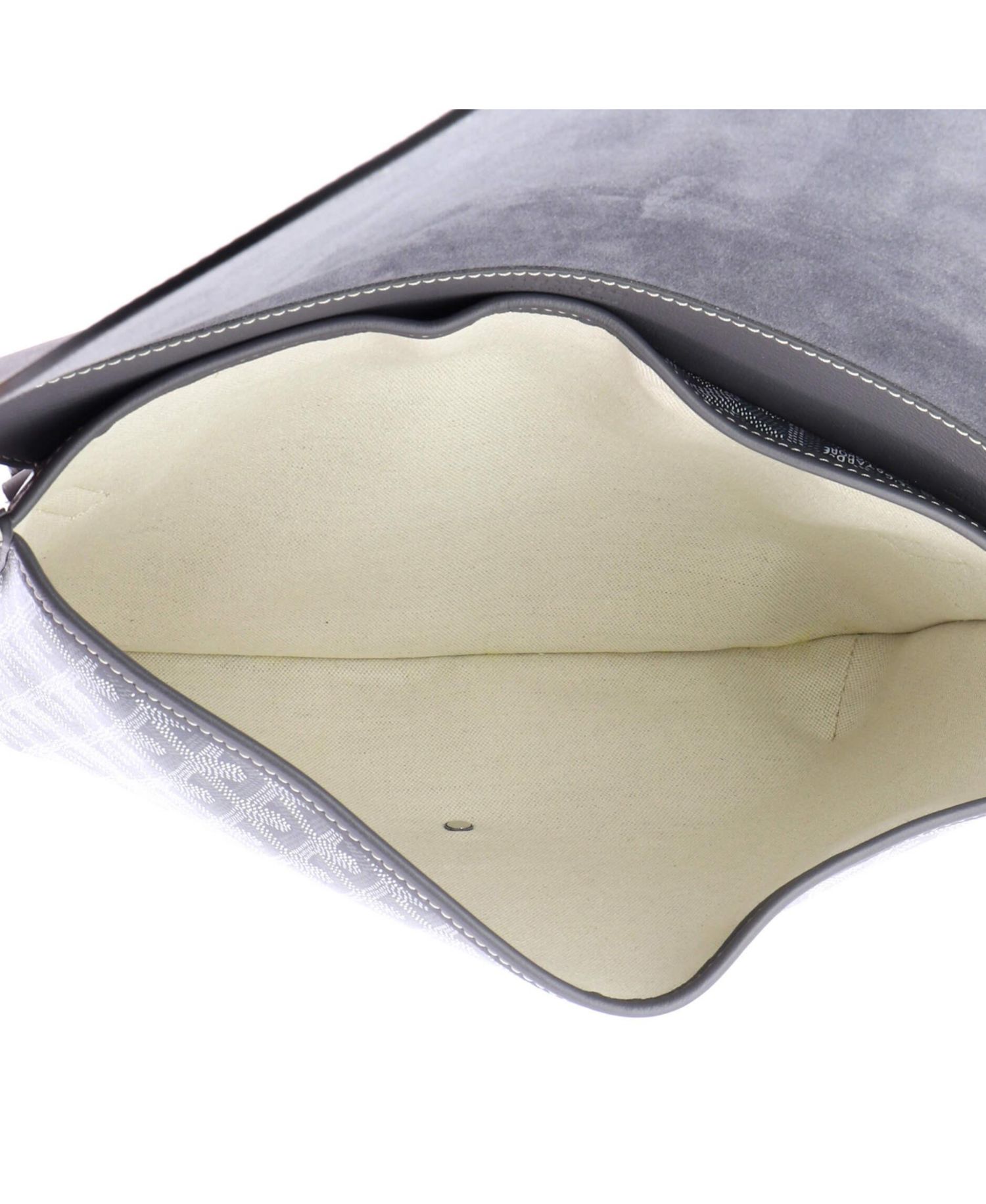 Coursier Messenger Bag Coated Canvas and Leather