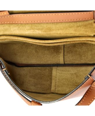 Small Gate Dual Shoulder Bag Leather