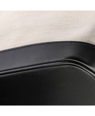 Small Charming Tote Canvas with Leather