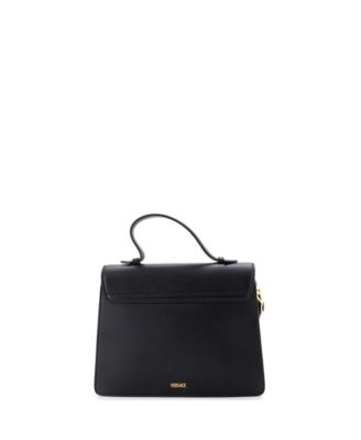 La Medusa Top Handle Tote Bag Leather