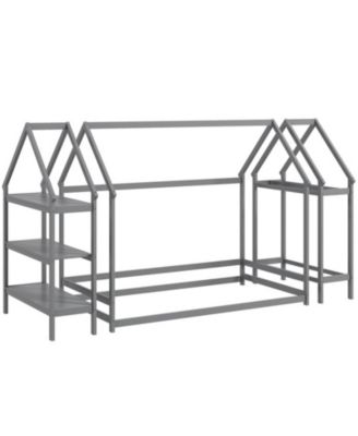 Montessori Floor Bed with Safety Rails