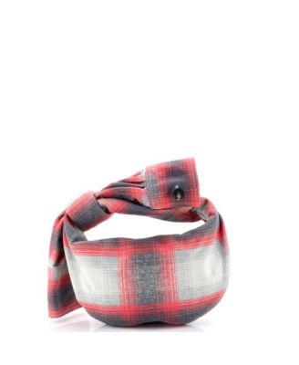 Mini BV Jodie Hobo Shirt Effect Printed Leather