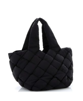 Cassette Paper Tote Intrecciato Nylon