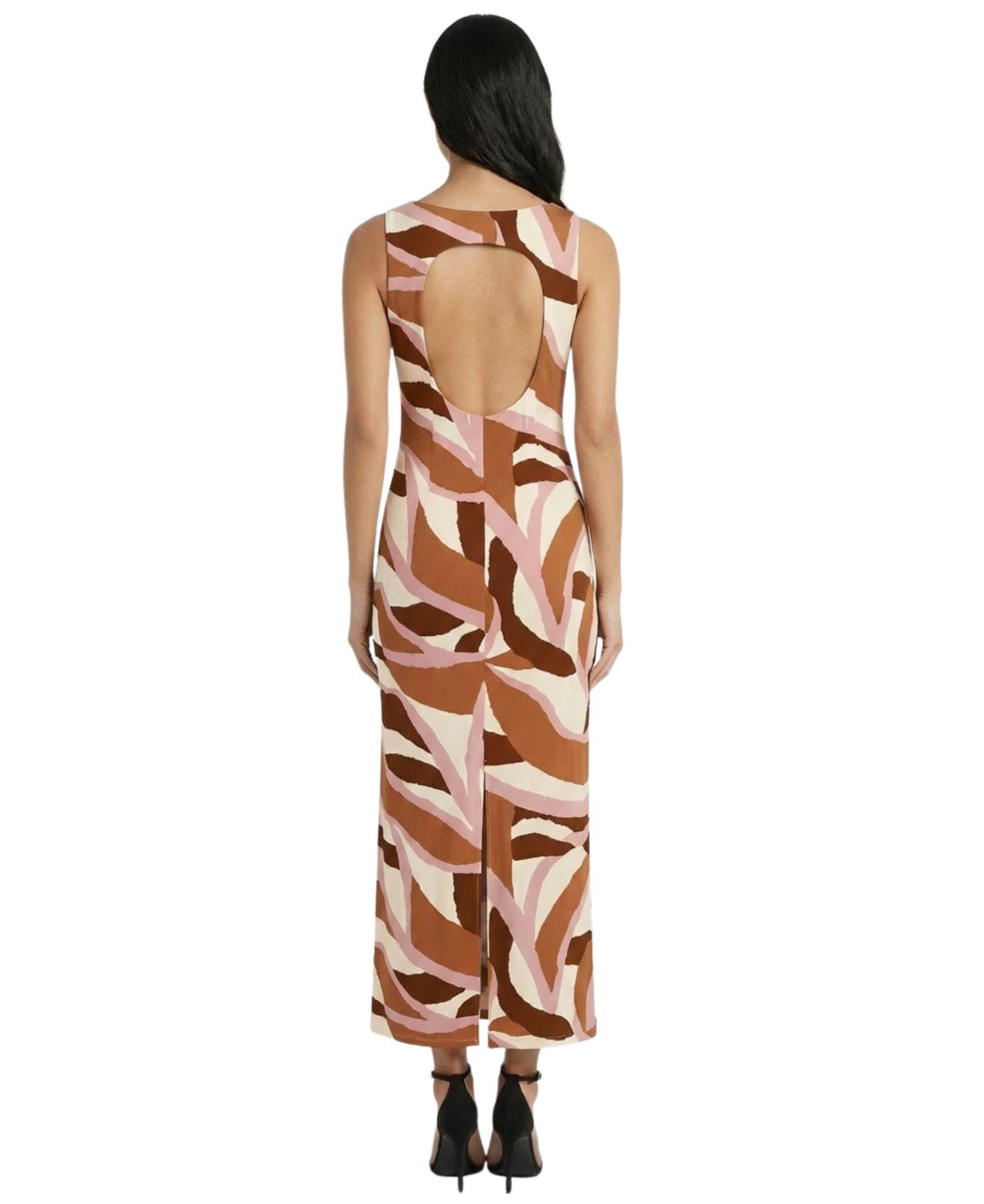 Women's Aria Scoop Neck Midi Dress