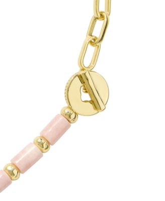 Lindsey Beaded Half Chain Necklace