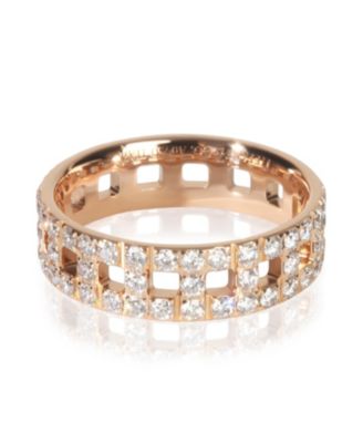 Rose Gold Diamond True Wide Ring