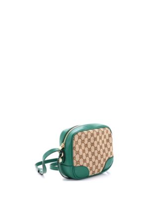 Mini Bree Disco Crossbody Bag GG Canvas with Leather