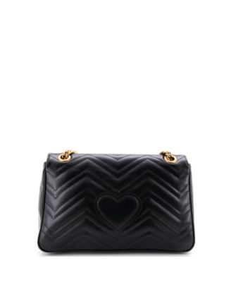 Medium GG Marmont Flap Bag Matelasse Leather