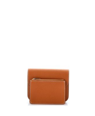 Pre-Owned HERMES Constance Slim Wallet Epsom