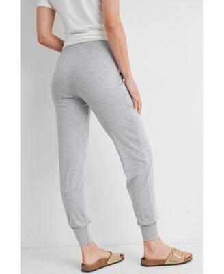 Maternity Over-the-Belly Pull-On Joggers With Side Pockets