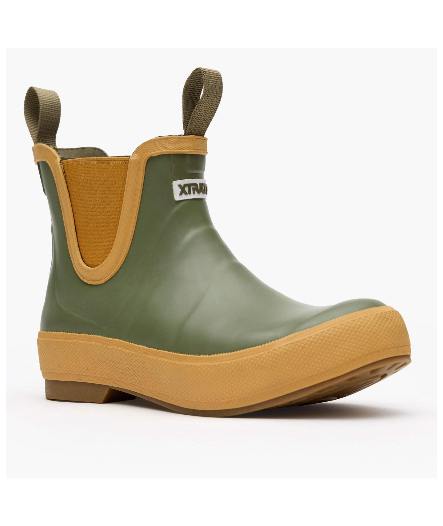 Женские ботинки XTRATUF Legacy Ankle Deck Boot, цвет: Мох зелёный — фото 1