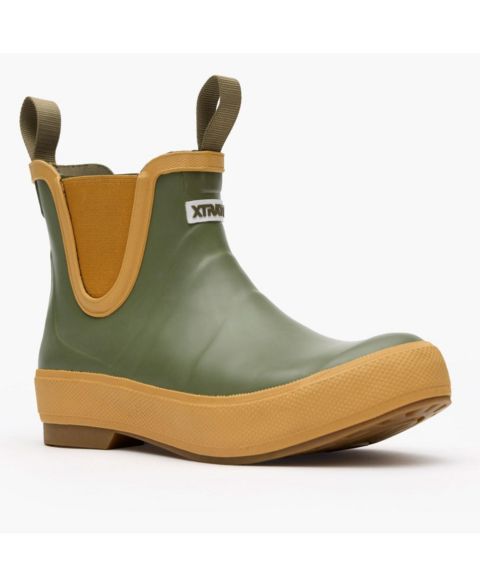 Женские ботинки XTRATUF Legacy Ankle Deck Boot, цвет: Мох зелёный