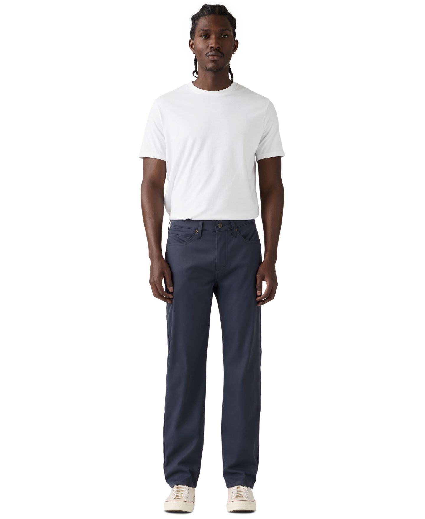 Мужские брюки Levi's 514™ Straight Tech, цвет: Синий — фото 3