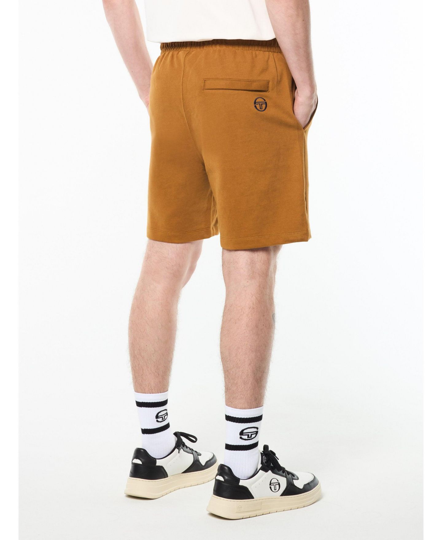 Мужские шорты Sergio Tacchini Netto Short, цвет: Бронзовый коричневый — фото 3