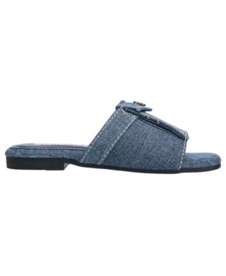 Womens Jean Pocket Sandal