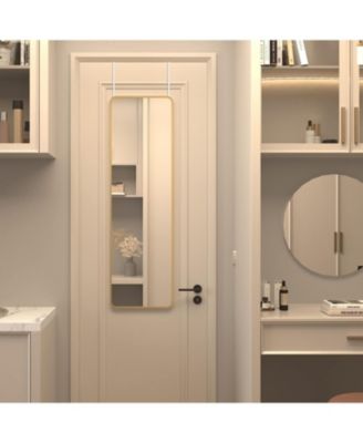 47 x 14IN Rectangular Door mirror.