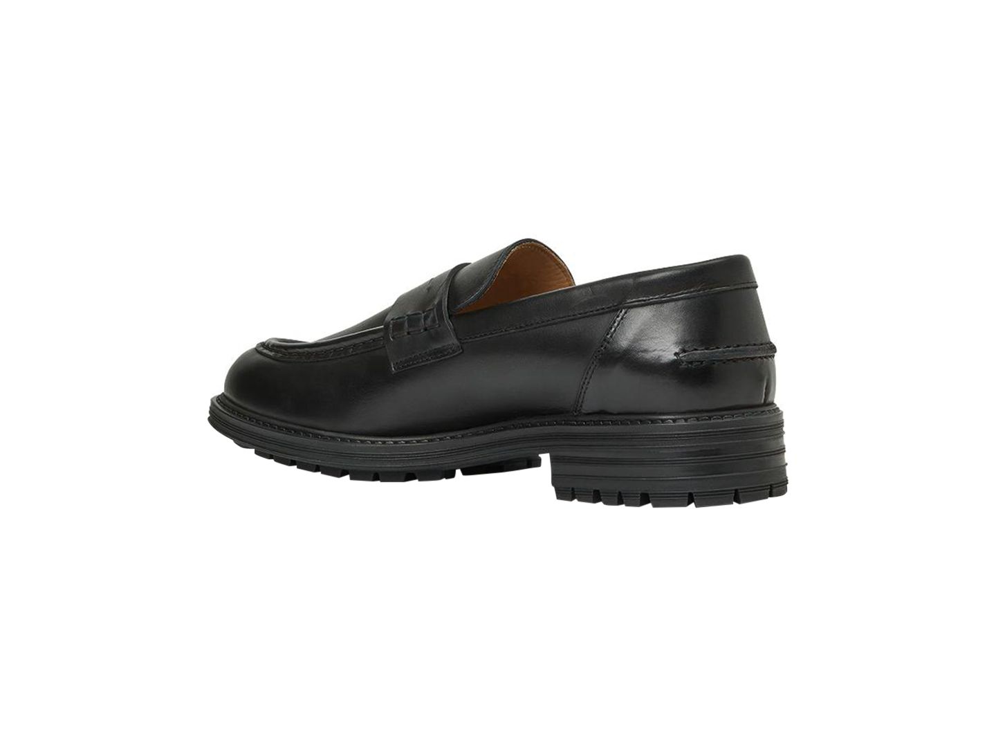 Мужские туфли Aquatalia Slip-On Penny, цвет: Чёрный — фото 7