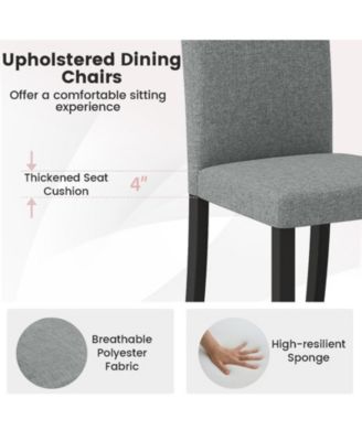 Mid Century Modern Dining Chairs Set of Two