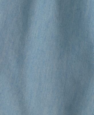 Baby Girls' Chambray Sleeveless Romper