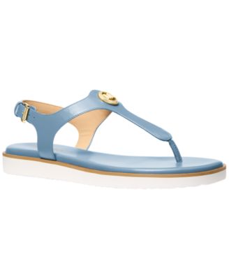 Michael Kors Women's Val Thong Round Toe Flat Sandals