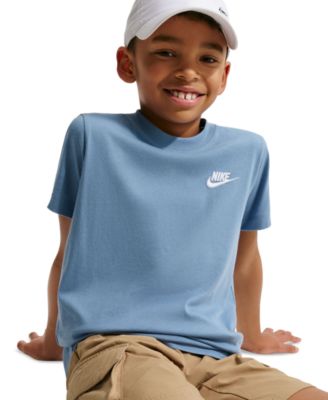  Boys' and Girls' 7-20 Sportswear Embroidered Logo Graphic T-Shirt