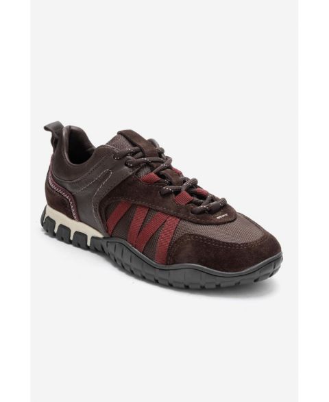 Женские кроссовки Forever & Always Shoes Fiera Leather Mesh, цвет: Коричневый