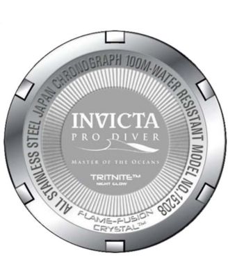 Men's 15208 Pro Diver Quartz Chronograph Dial Watch