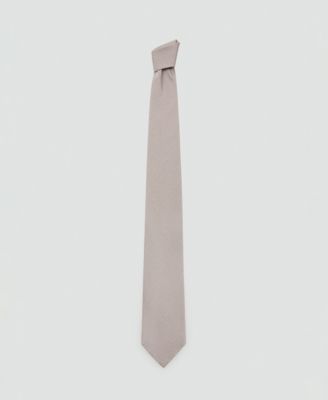Men's Microstructure Silk Blend Neck Tie