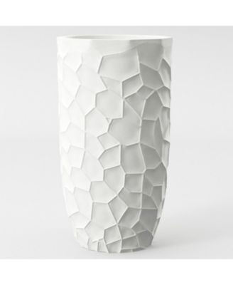 MgO Geometric Pattern Round 22" Tall Planter