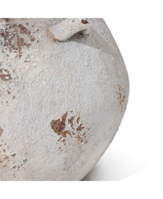 Rustic Cauldron MgO Planter Pot