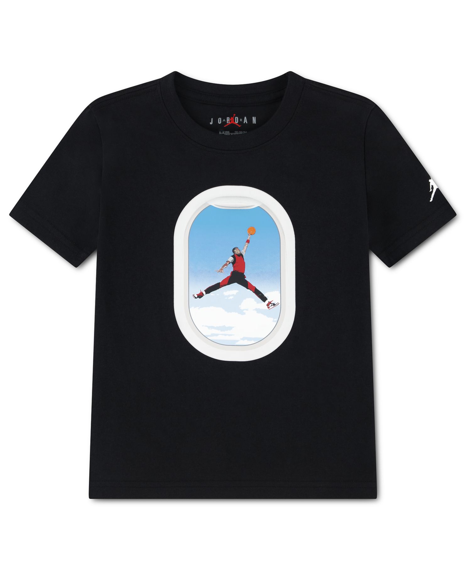 Boys' 4-7 Plane Window Short-Sleeve T-Shirt