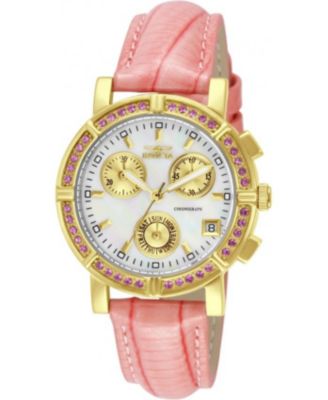 Women's 10317 Wildflower Quartz Chronograph Dial Watch