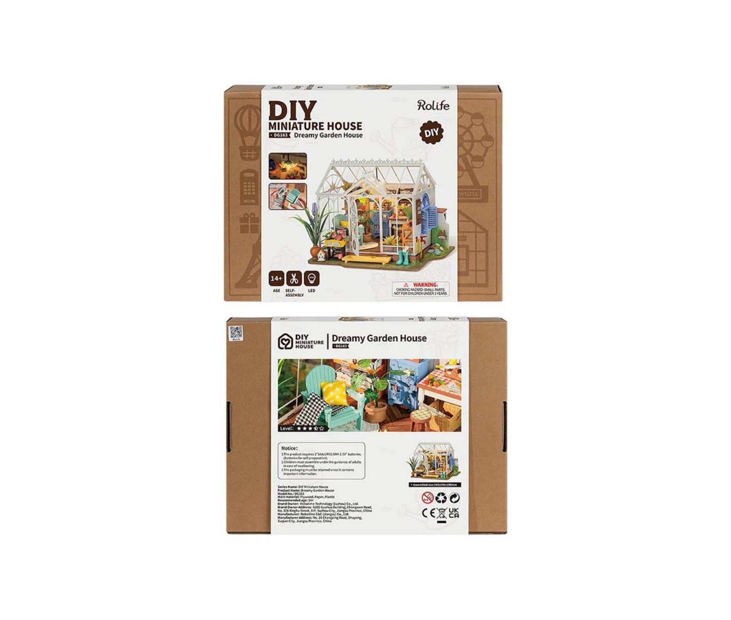 Детский пазл Flash Popup Dreamy Garden House 3D Wood Puzzle, 296 Pieces, Ages 14+ — фото 5