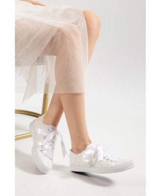 Women's Marvelle Pearl Lace Bridal Sneaker