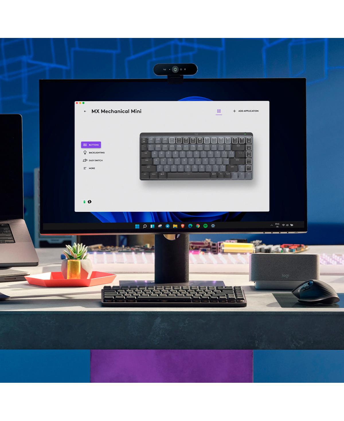 Logitech Mx Mechanical Mini Linear Keyboard - Graphite