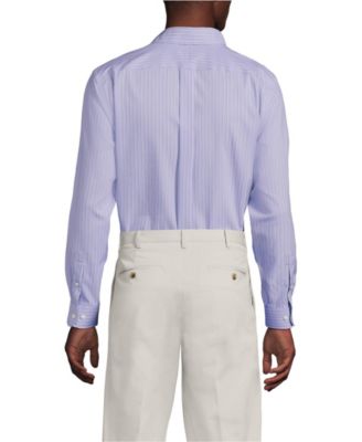 Men's No Iron Supima Cotton Pinpoint Buttondown Collar Dress Shirt