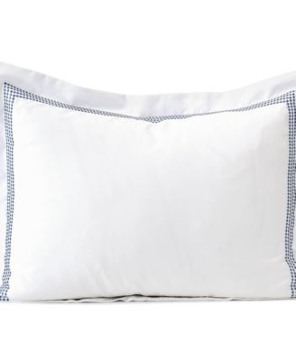 400 Thread Count Premium Supima Cotton No Iron Sateen Embroidered Pillow Sham
