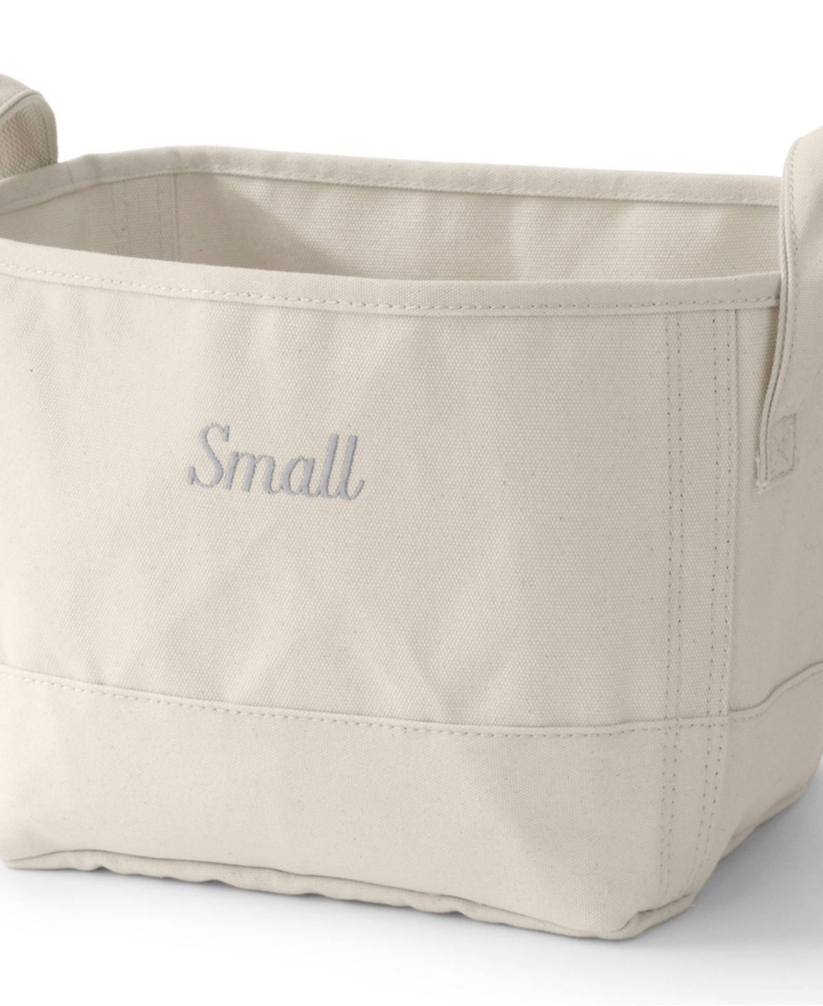 Lands' End Small Canvas Storage Tote