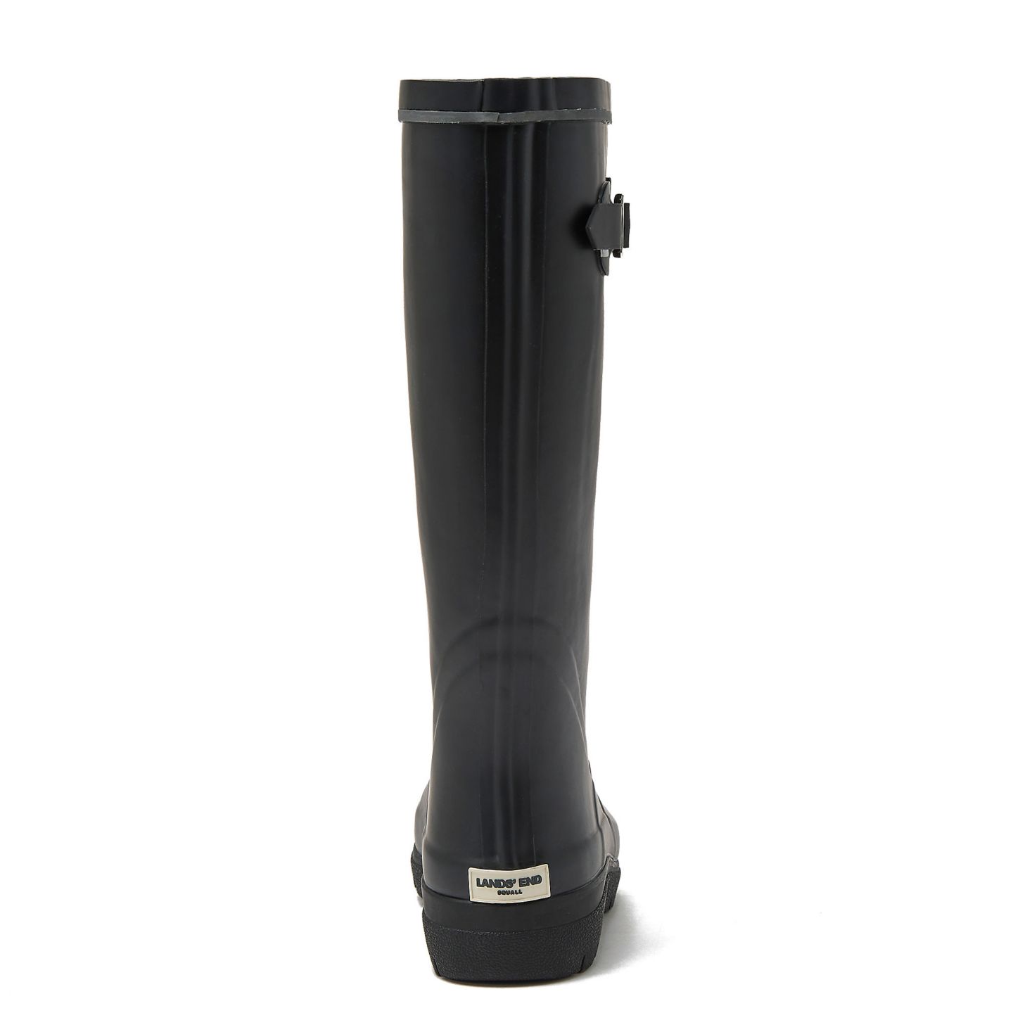 Женские ботинки Lands' End Squall Buckle Tall Rain Boots, цвет: Чёрный — фото 4