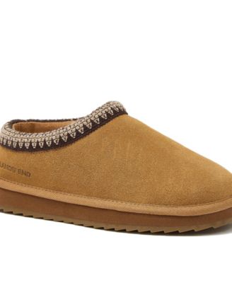 Girls Suede Hearth Slippers