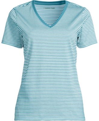 Plus Size Supima Cotton V-Neck T-Shirt