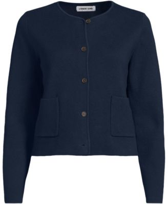 Women's Fine Gauge Cotton Milano Blazer Sweater