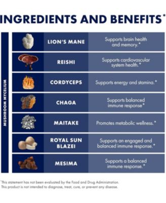 Mushrooms, Stamets 7 Gummies, Strawberry, 90 count