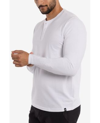 X RAY Big & Tall Long Sleeve Henley T-Shirt