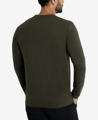 Men's Long Sleeve Henley T-Shirt