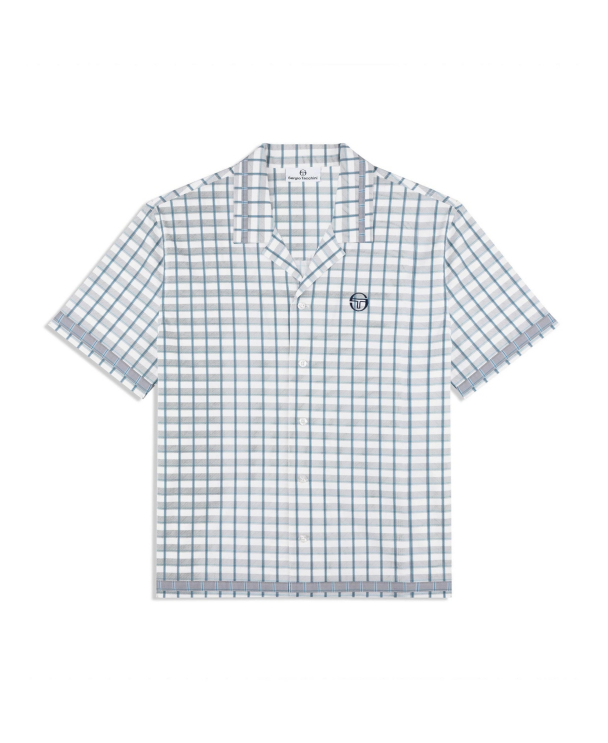 Sergio Tacchini Men's Quadretto Cabana Shirt