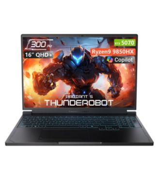 Radiant S 16  Traditional Laptop AMD Ryzen 9 ,16GB RAM NVIDIA GeForce RTX 5070 512GB SSD Storage Windows 11 Home 300Hz