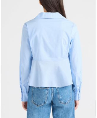 Women's Shirt with Ruffle Detail