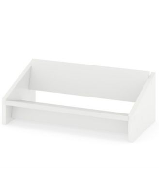 Tilting V-Shaped Desktop Bookshelf Organizer