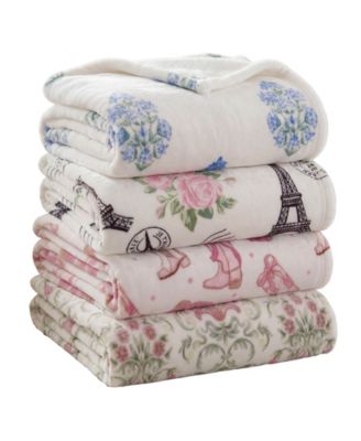 Oversized Plush Throw, 60" x 70"